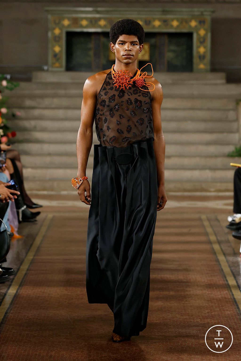 Fashion Week New York Spring/Summer 2025 look 21 from the Palomo Spain collection womenswear
