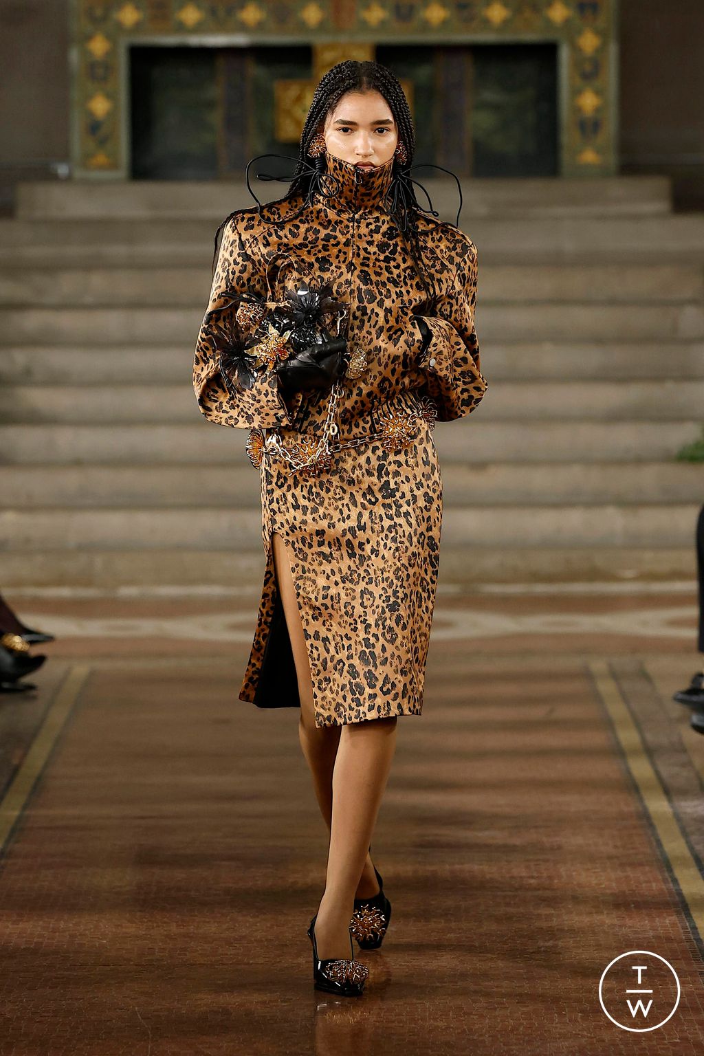 Fashion Week New York Spring/Summer 2025 look 24 from the Palomo Spain collection womenswear