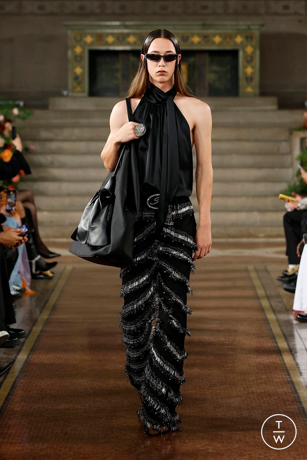 Fashion Week New York Spring/Summer 2025 look 27 from the Palomo Spain collection womenswear