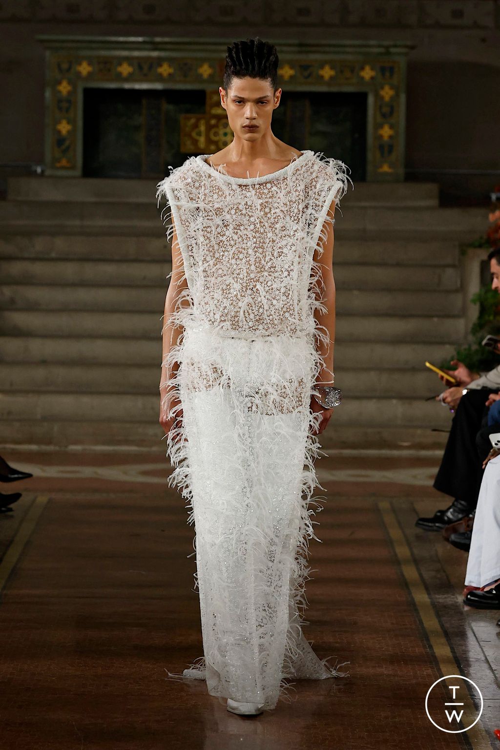 Fashion Week New York Spring/Summer 2025 look 37 from the Palomo Spain collection womenswear