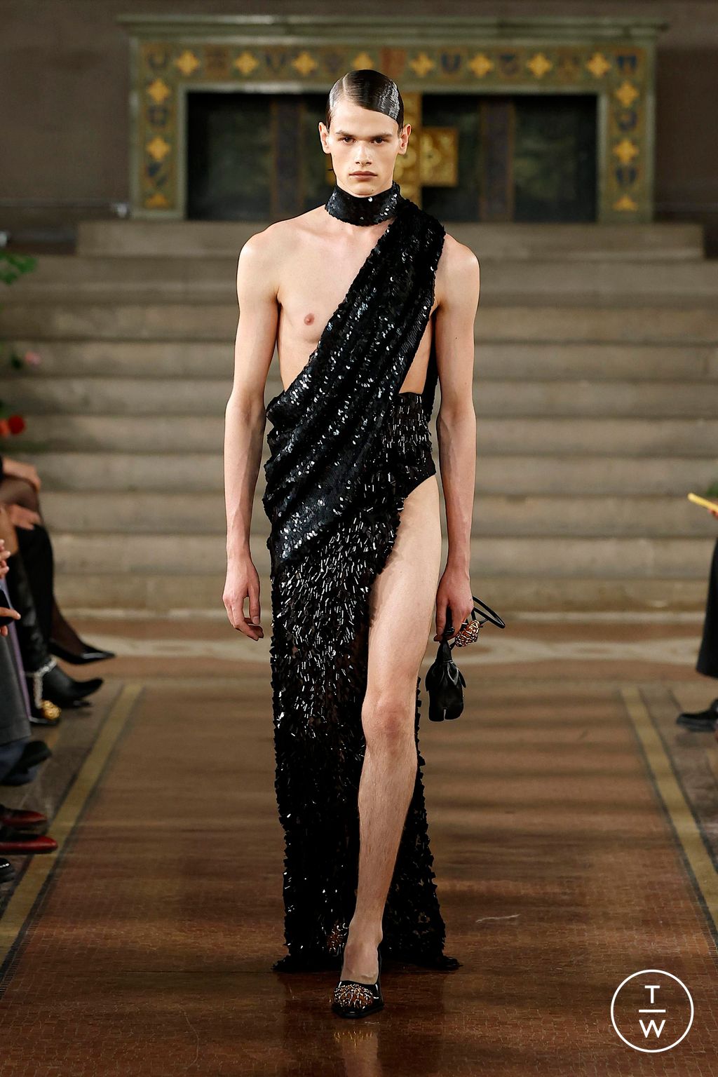 Fashion Week New York Spring-Summer 2025 look 42 from the Palomo Spain collection womenswear