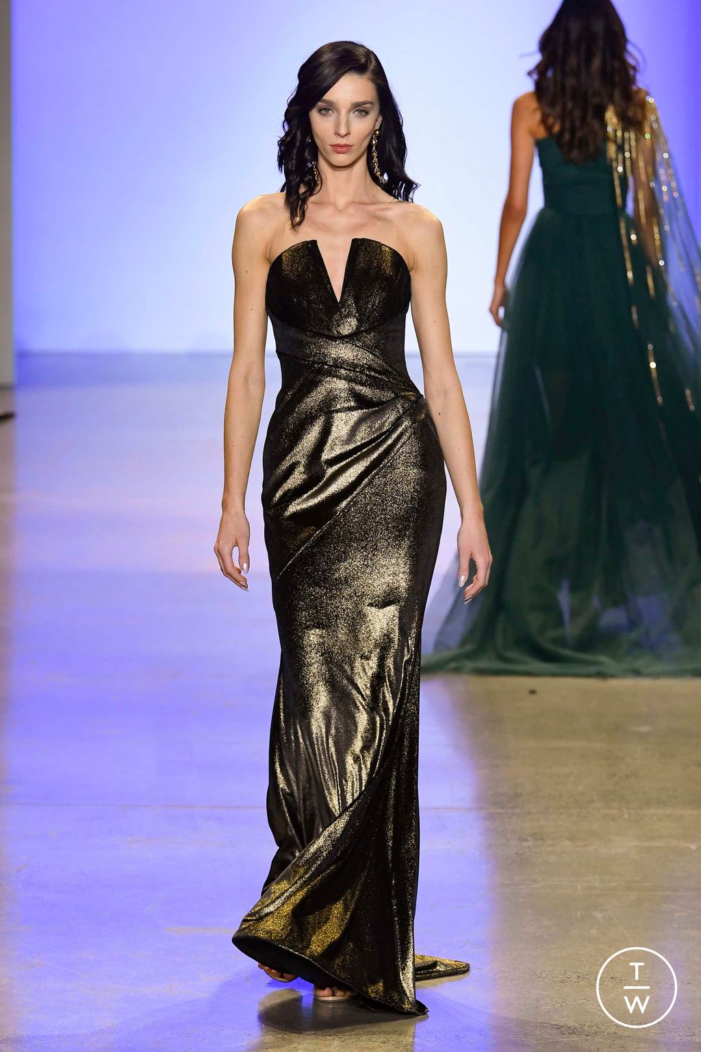 Fashion Week New York Fall/Winter 2023 look 33 de la collection Pamella Roland womenswear