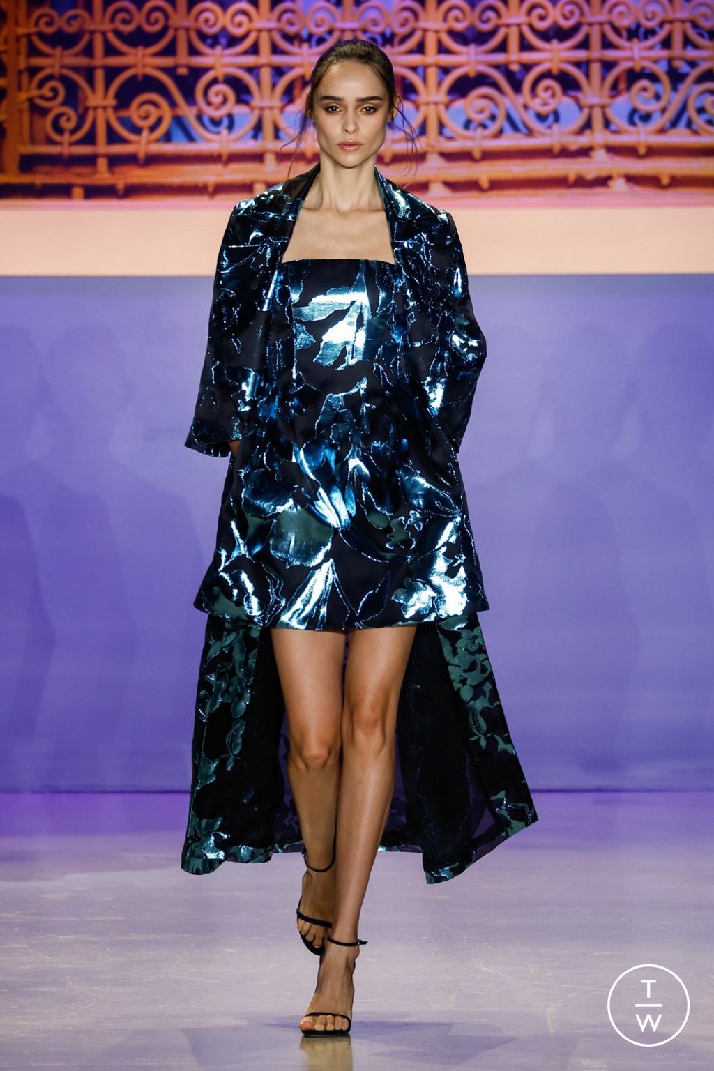 Fashion Week New York Spring/Summer 2024 look 7 from the Pamella Roland collection womenswear