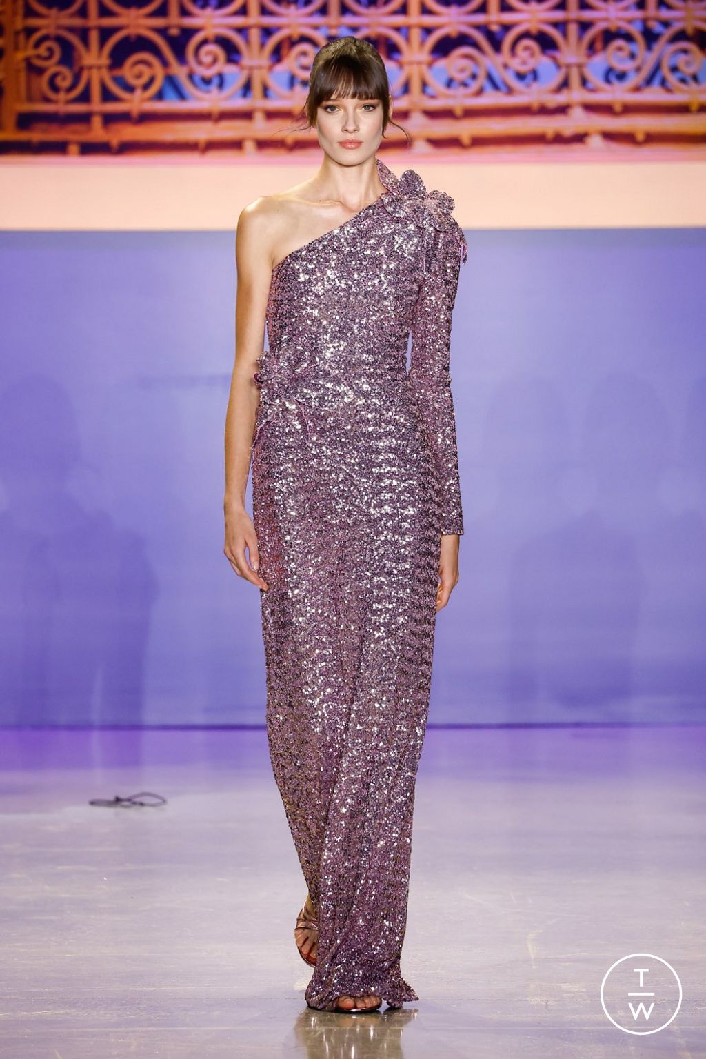 Fashion Week New York Spring/Summer 2024 look 14 from the Pamella Roland collection womenswear