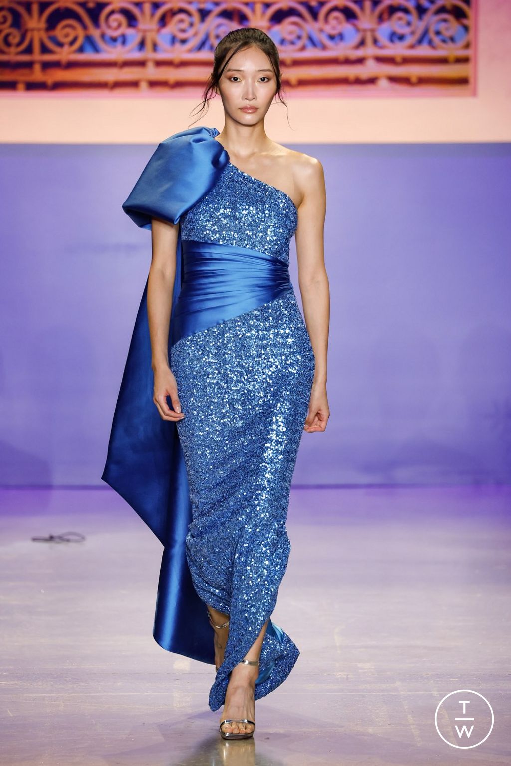 Fashion Week New York Spring/Summer 2024 look 21 from the Pamella Roland collection womenswear