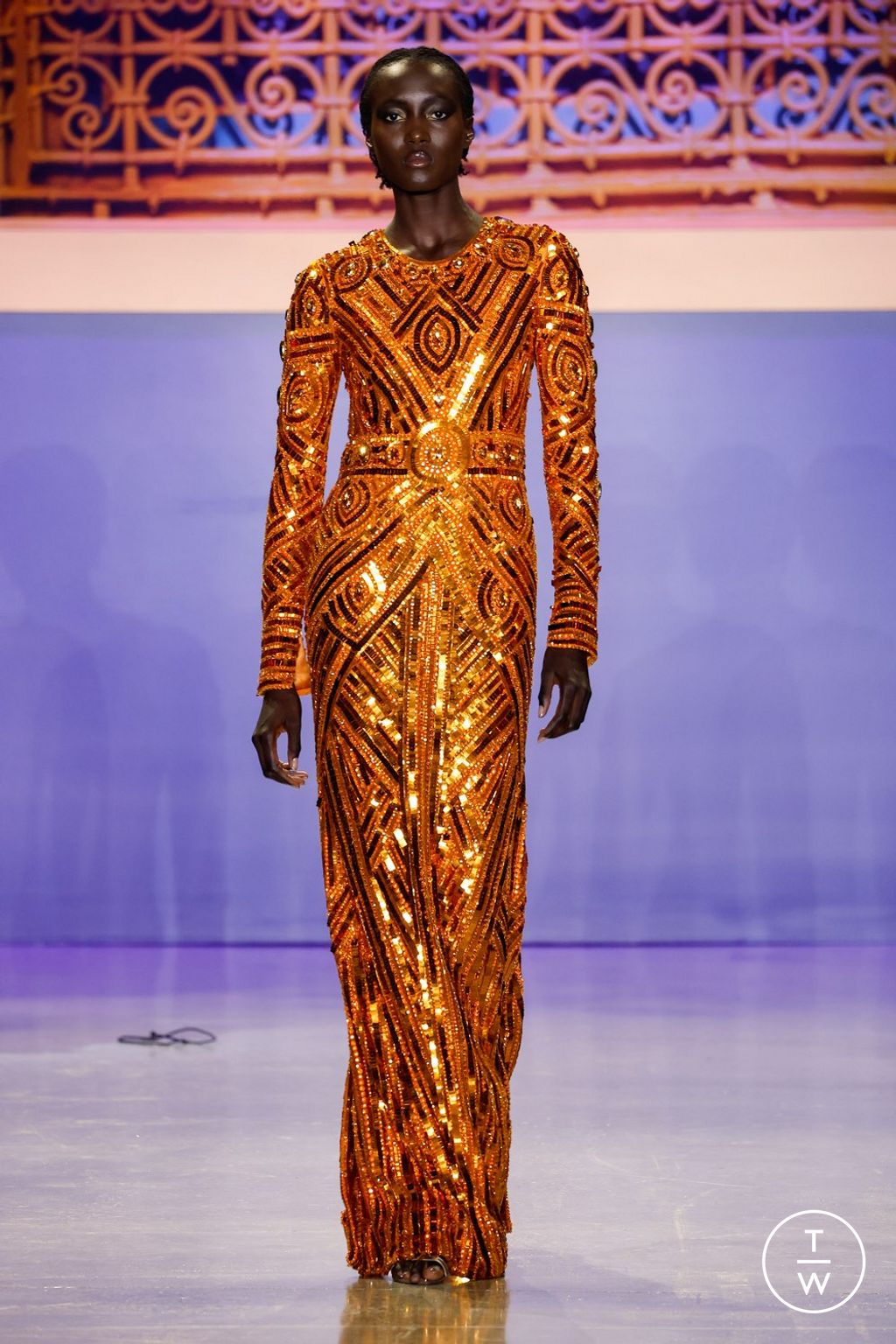 Fashion Week New York Spring/Summer 2024 look 26 from the Pamella Roland collection womenswear