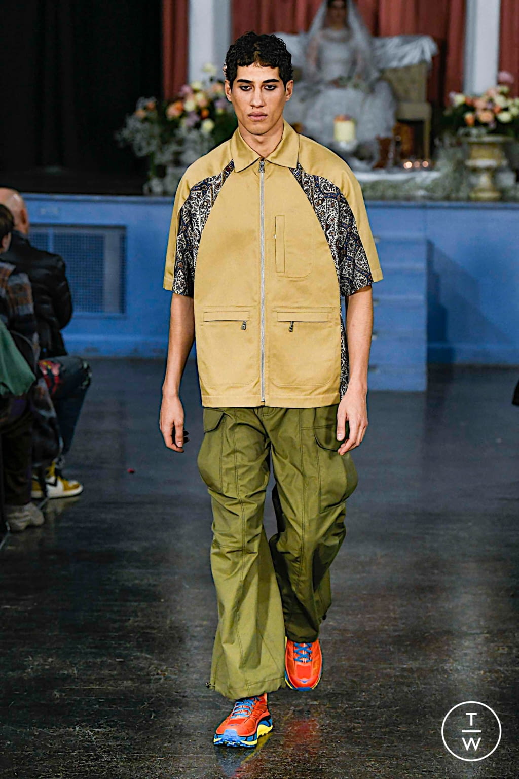 Fashion Week London Fall/Winter 2020 look 4 from the Paria Farzaneh collection 男装