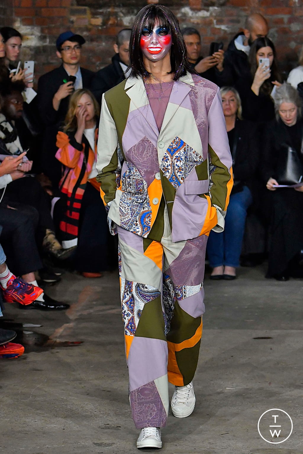Fashion Week London Spring/Summer 2020 look 20 from the Paria Farzaneh collection 男装