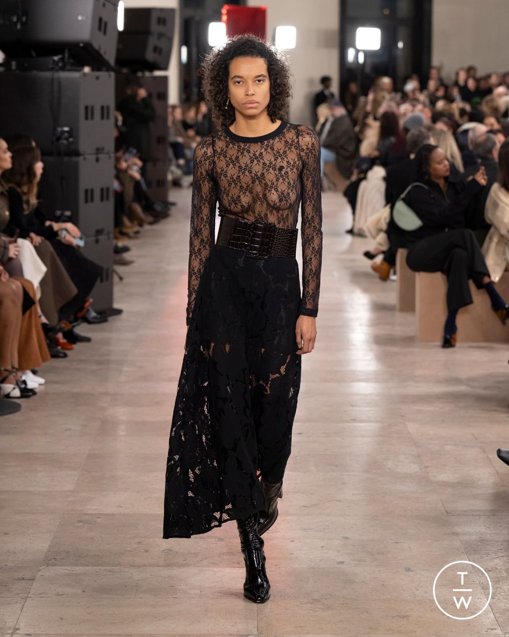 Fashion Week Paris Fall/Winter 2025 look 6 from the Patou collection womenswear