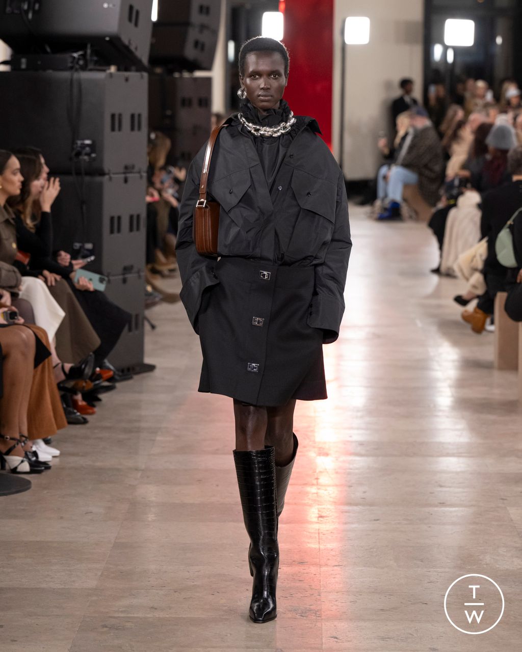 Fashion Week Paris Fall/Winter 2025 look 8 from the Patou collection womenswear