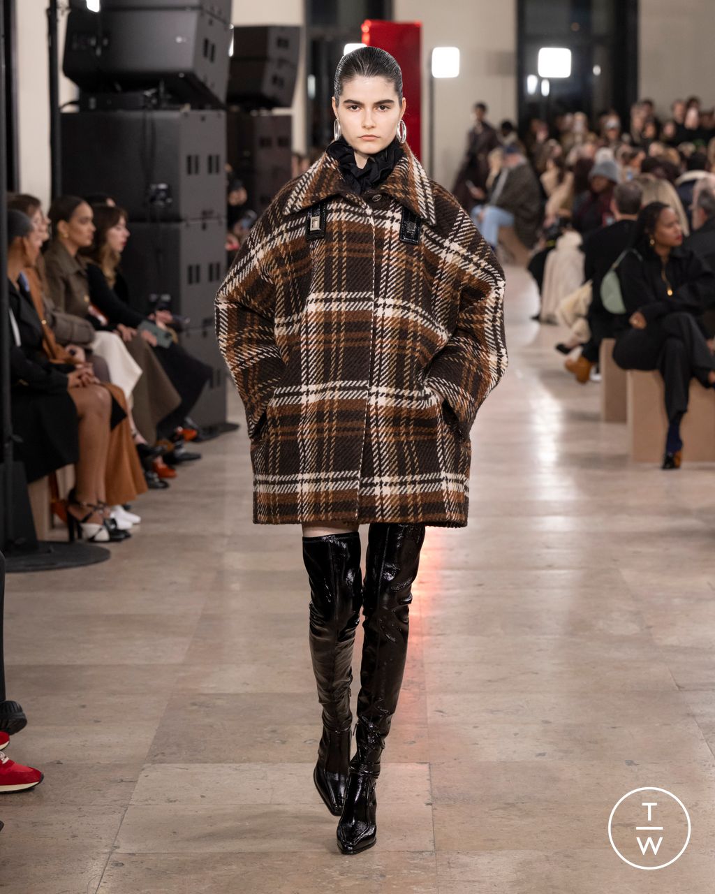 Fashion Week Paris Fall/Winter 2025 look 9 from the Patou collection womenswear