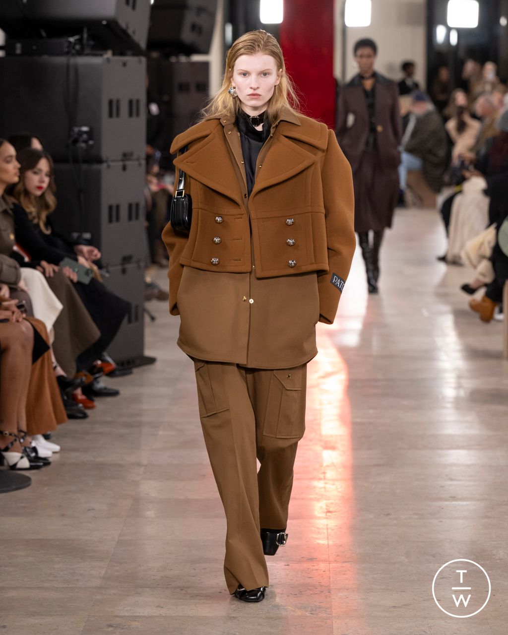 Fashion Week Paris Fall/Winter 2025 look 10 from the Patou collection womenswear