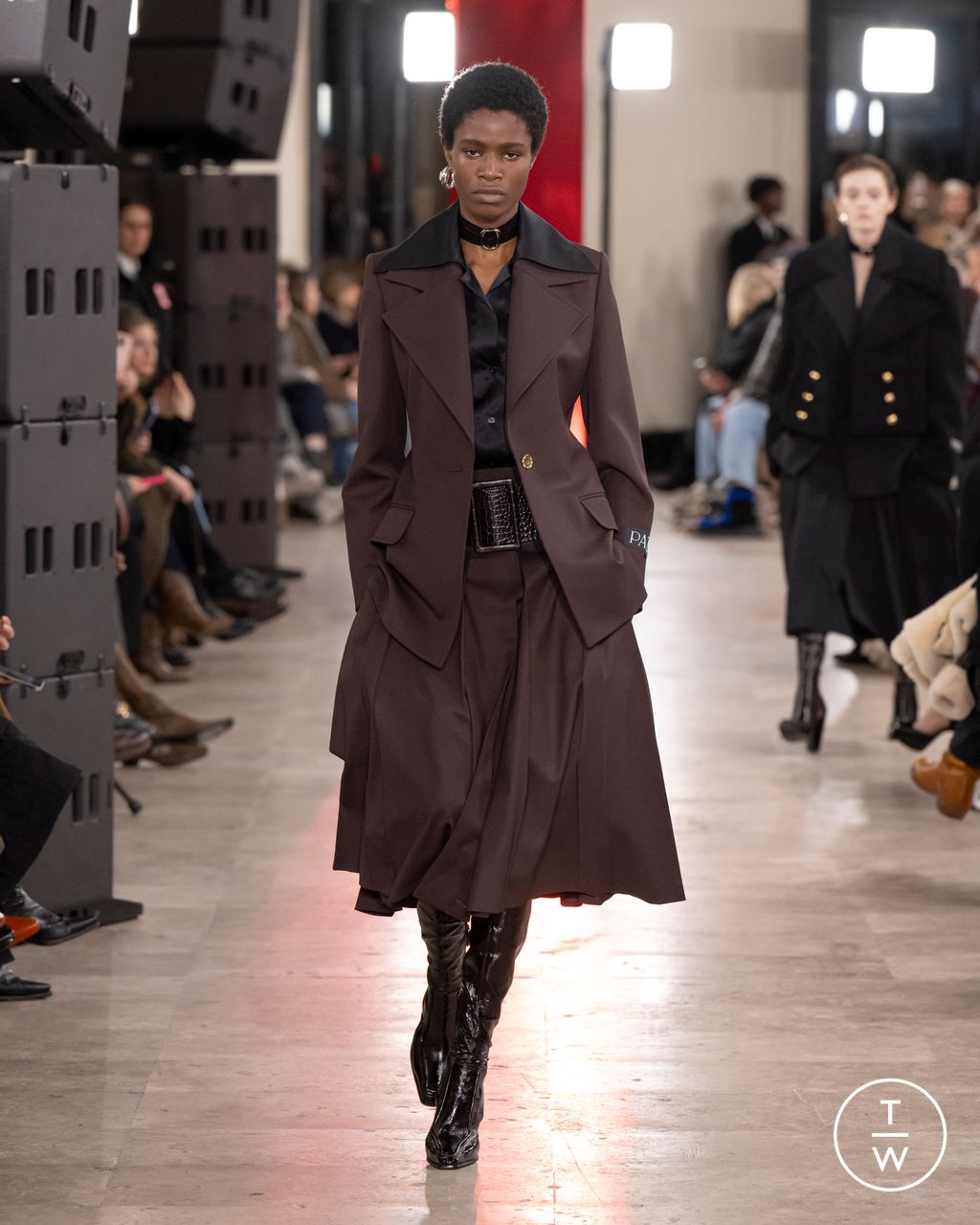 Fashion Week Paris Fall/Winter 2025 look 11 from the Patou collection womenswear