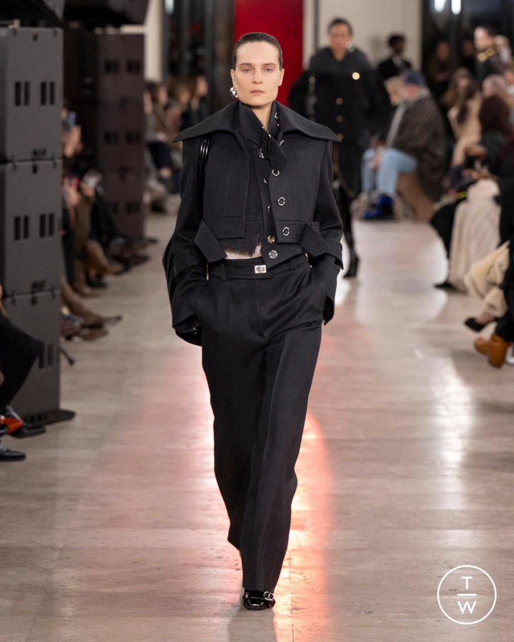 Fashion Week Paris Fall/Winter 2025 look 13 from the Patou collection womenswear