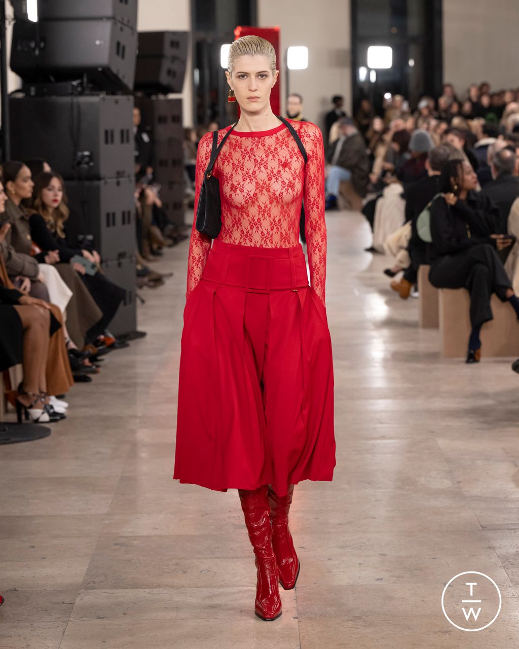 Fashion Week Paris Fall/Winter 2025 look 14 from the Patou collection womenswear