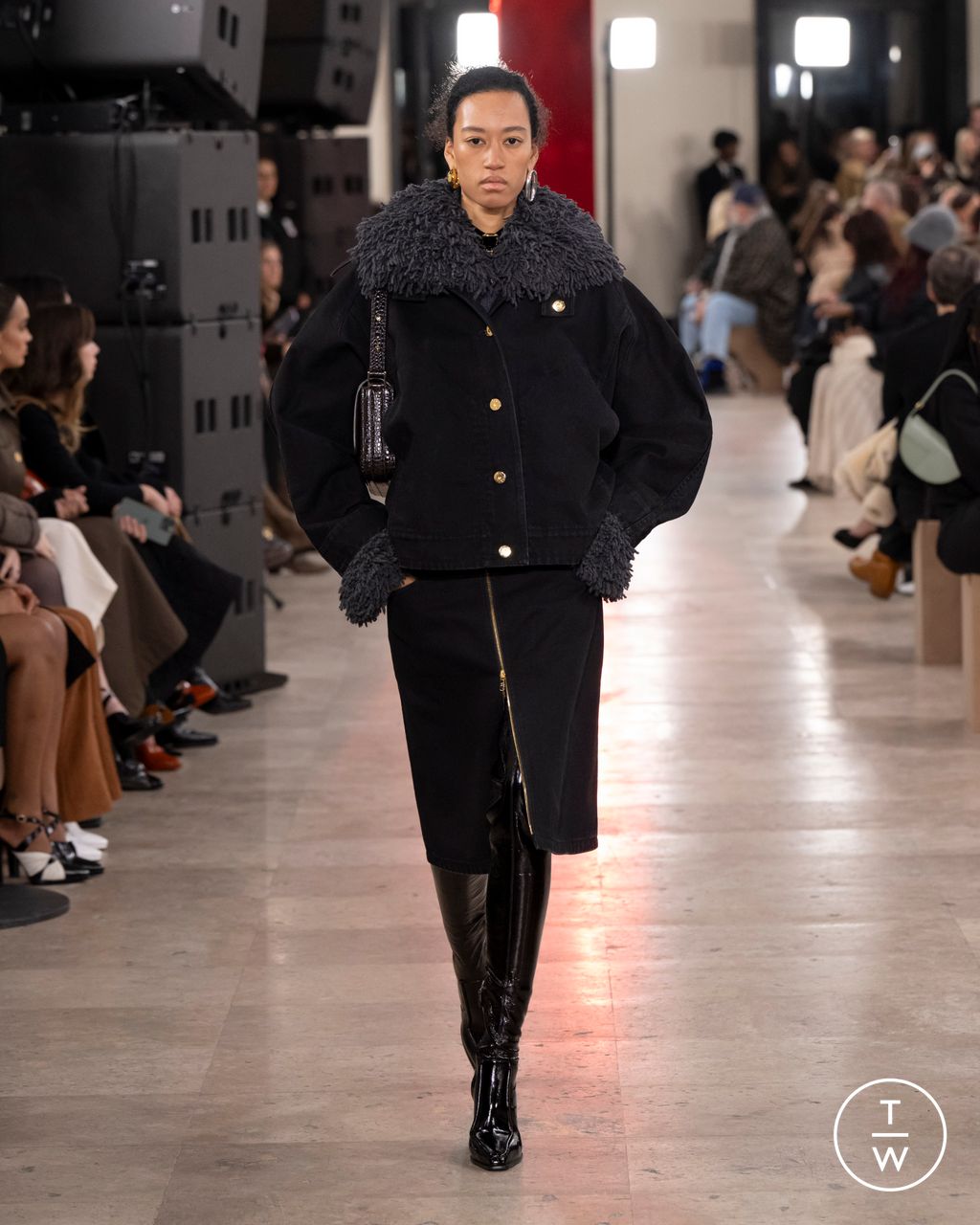 Fashion Week Paris Fall/Winter 2025 look 15 from the Patou collection womenswear