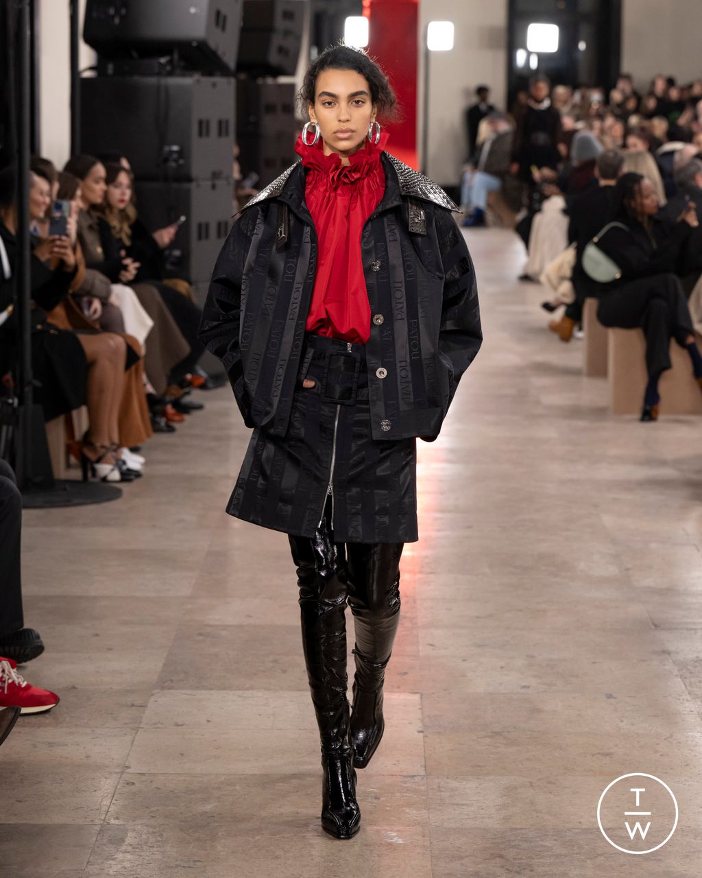 Fashion Week Paris Fall/Winter 2025 look 18 from the Patou collection womenswear