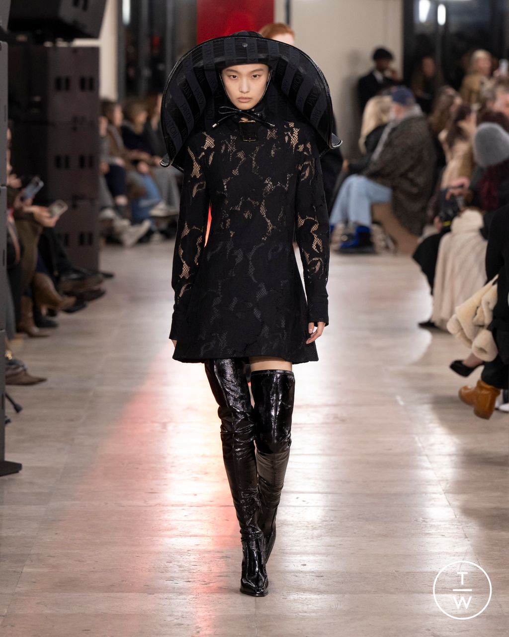 Fashion Week Paris Fall/Winter 2025 look 21 from the Patou collection womenswear
