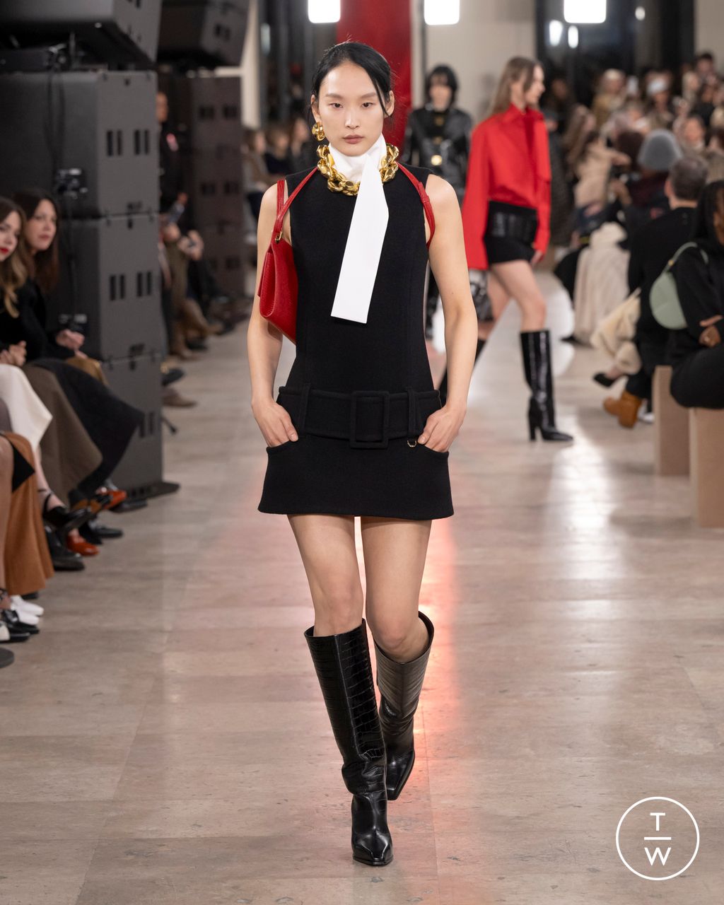 Fashion Week Paris Fall/Winter 2025 look 23 from the Patou collection womenswear