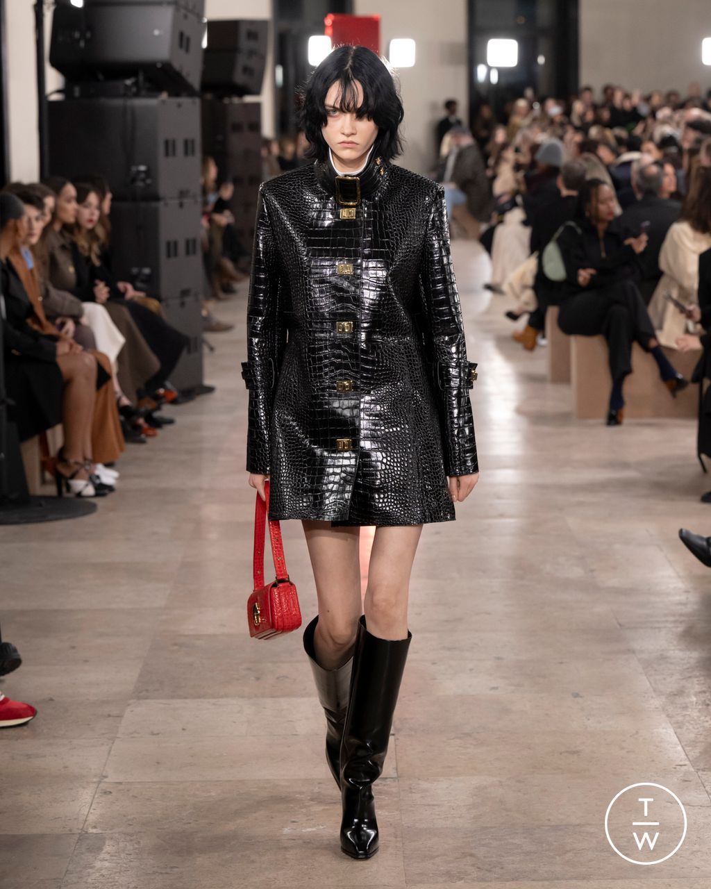 Fashion Week Paris Fall/Winter 2025 look 25 from the Patou collection womenswear