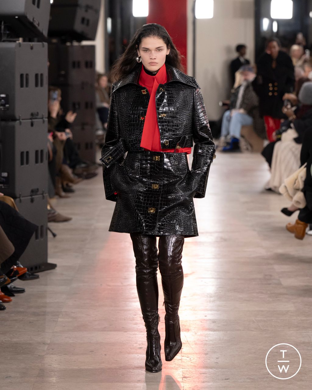 Fashion Week Paris Fall/Winter 2025 look 26 from the Patou collection womenswear