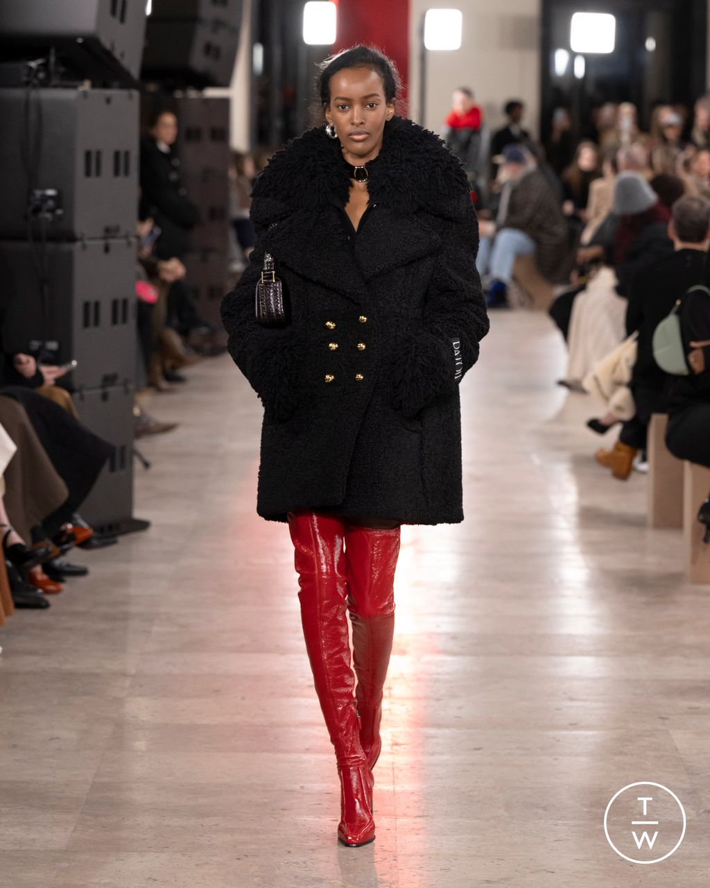 Fashion Week Paris Fall/Winter 2025 look 27 from the Patou collection womenswear