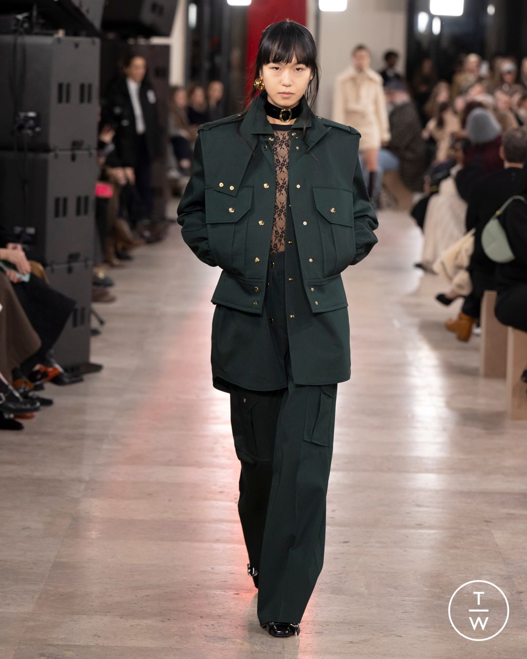 Fashion Week Paris Fall/Winter 2025 look 33 from the Patou collection womenswear