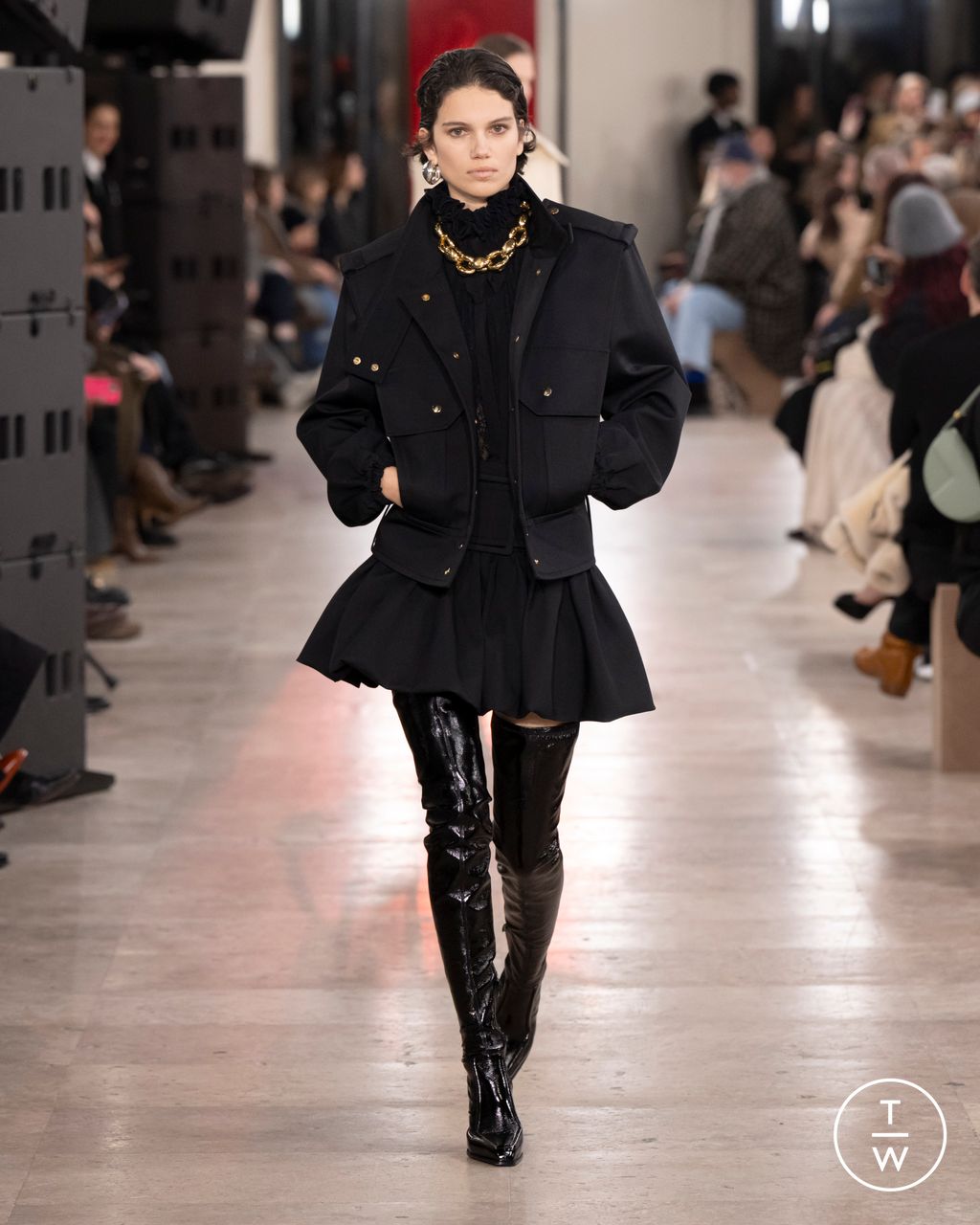 Fashion Week Paris Fall/Winter 2025 look 34 from the Patou collection womenswear