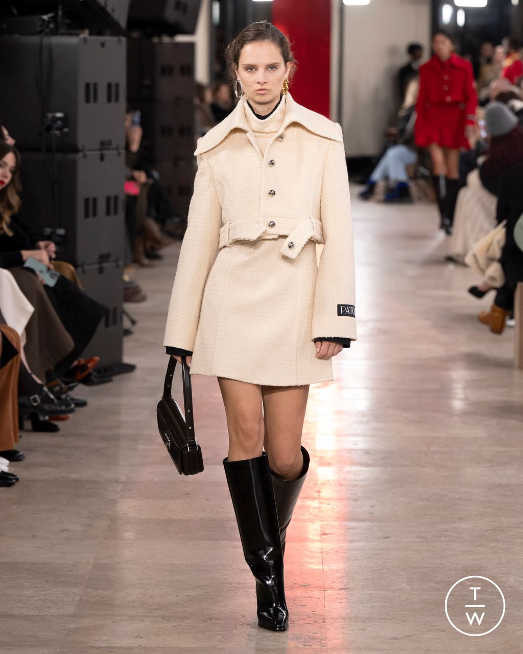 Fashion Week Paris Fall/Winter 2025 look 35 de la collection Patou womenswear