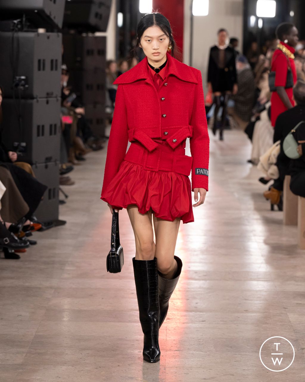 Fashion Week Paris Fall/Winter 2025 look 36 from the Patou collection womenswear