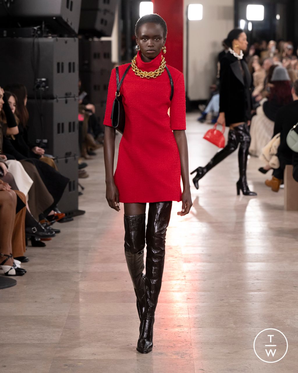 Fashion Week Paris Fall/Winter 2025 look 37 from the Patou collection womenswear