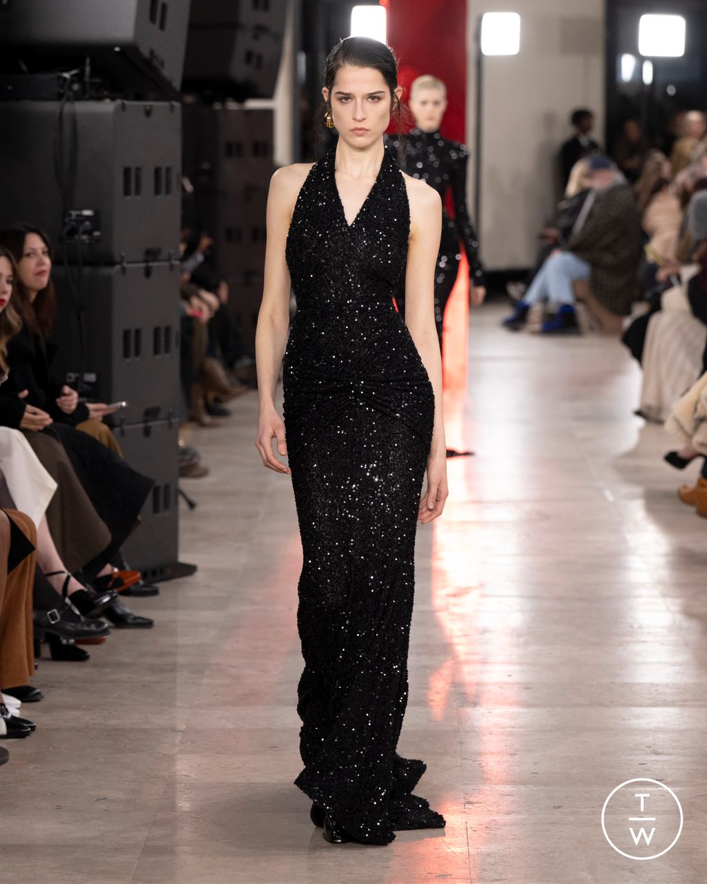 Fashion Week Paris Fall/Winter 2025 look 39 from the Patou collection womenswear