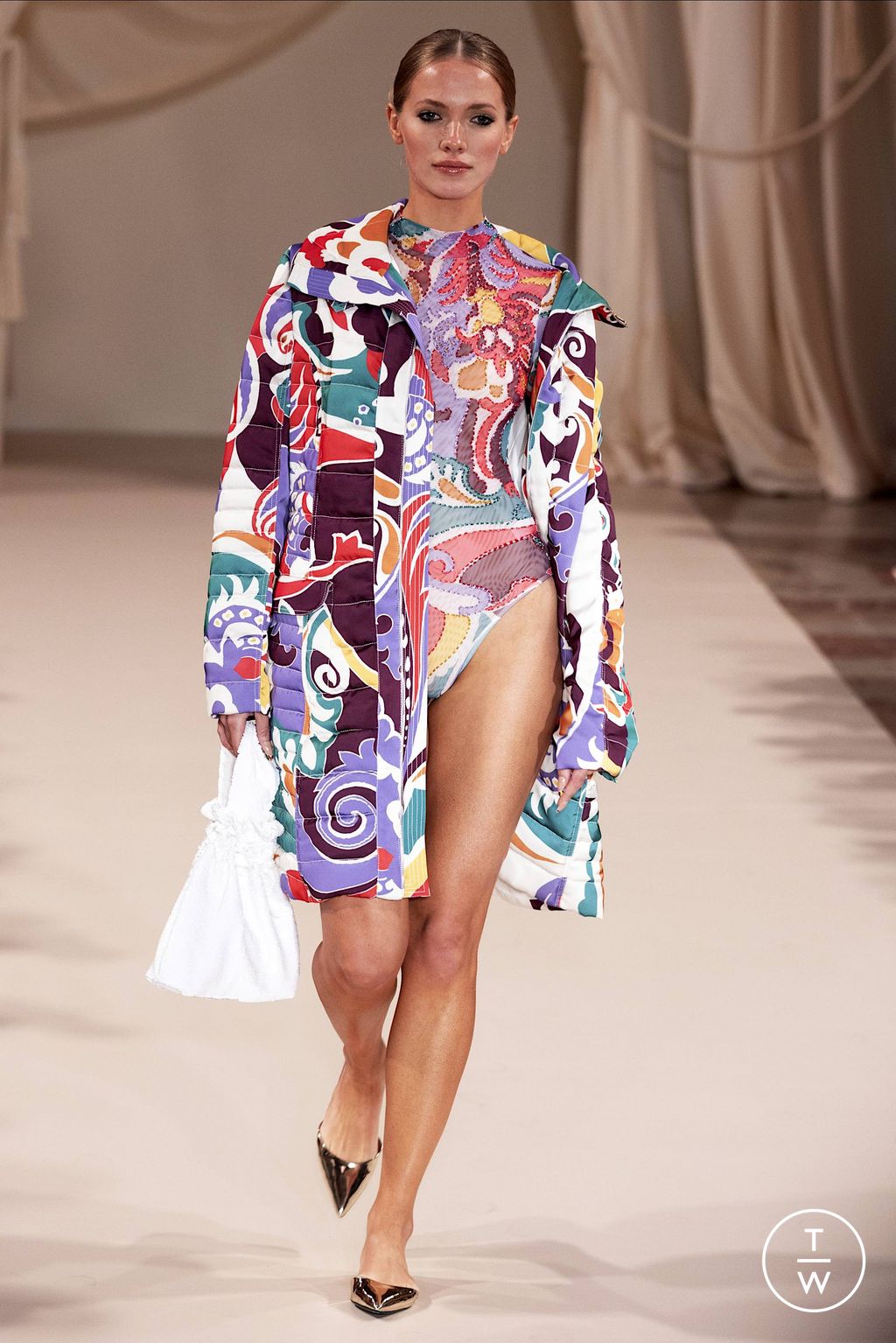 Fashion Week New York Fall/Winter 2023 look 8 de la collection Patbo womenswear