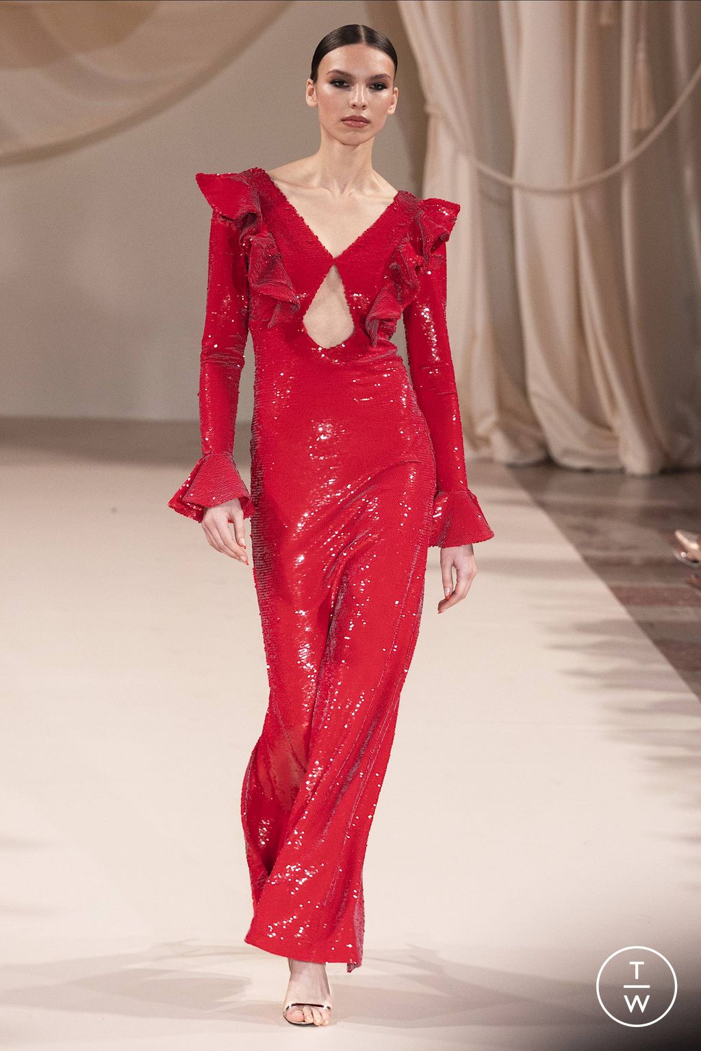 Fashion Week New York Fall/Winter 2023 look 11 de la collection Patbo womenswear