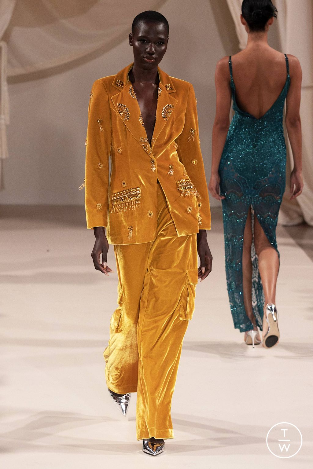 Fashion Week New York Fall/Winter 2023 look 17 de la collection Patbo womenswear