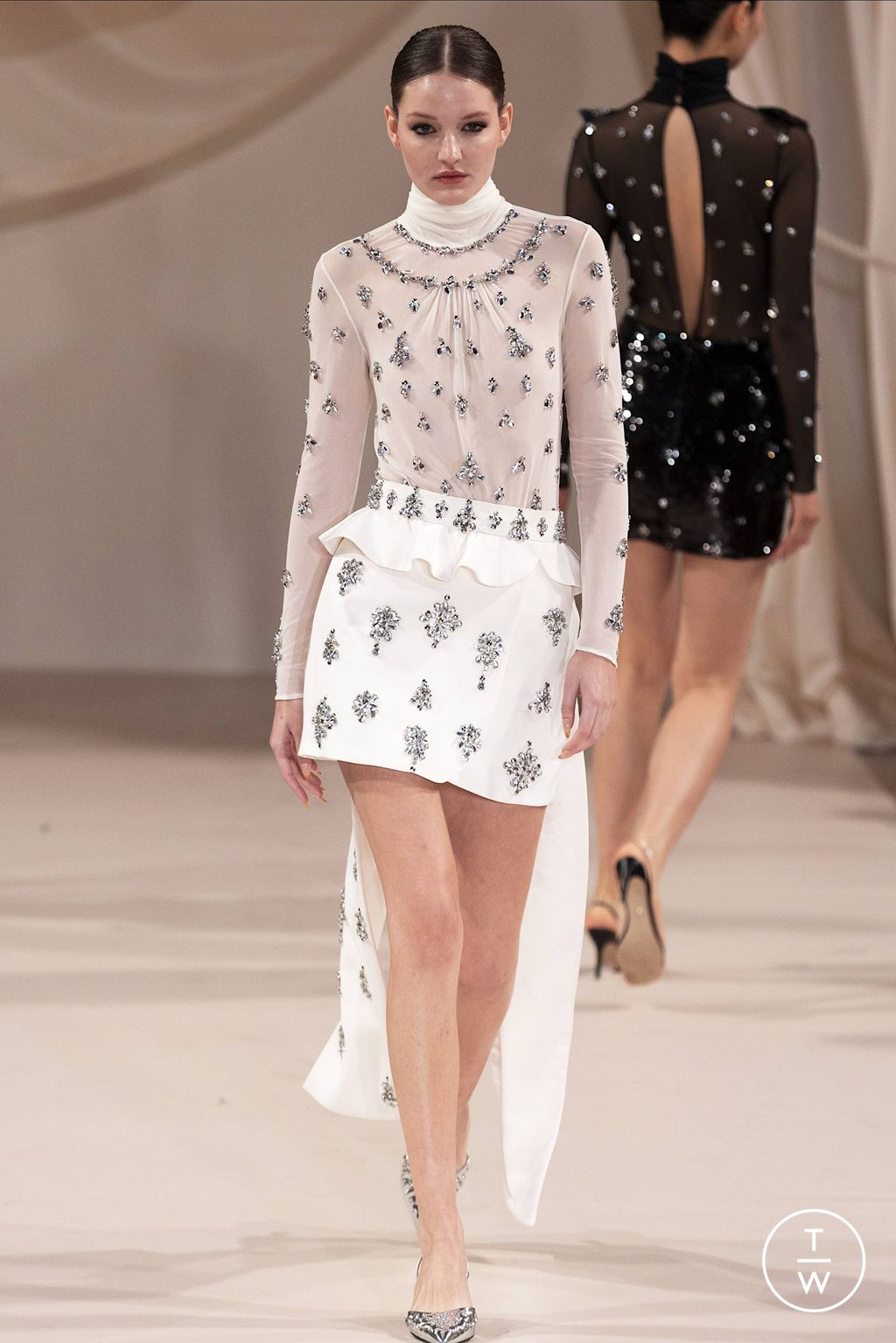 Fashion Week New York Fall/Winter 2023 look 25 de la collection Patbo womenswear