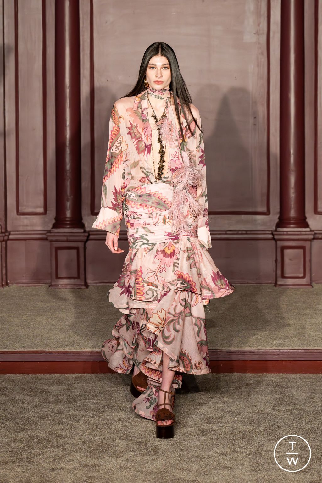 Fashion Week New York Fall/Winter 2026 look 8 from the Patbo collection womenswear