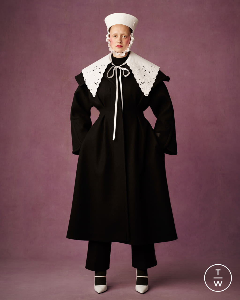 Fashion Week Paris Resort 2021 look 2 from the Patou collection 女装