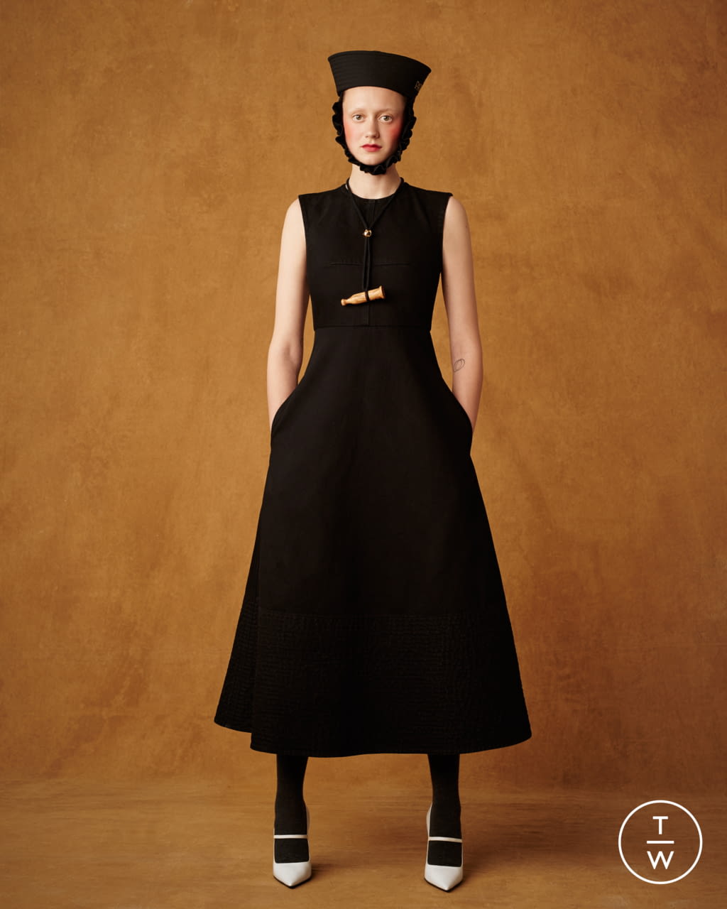 Fashion Week Paris Resort 2021 look 3 from the Patou collection 女装