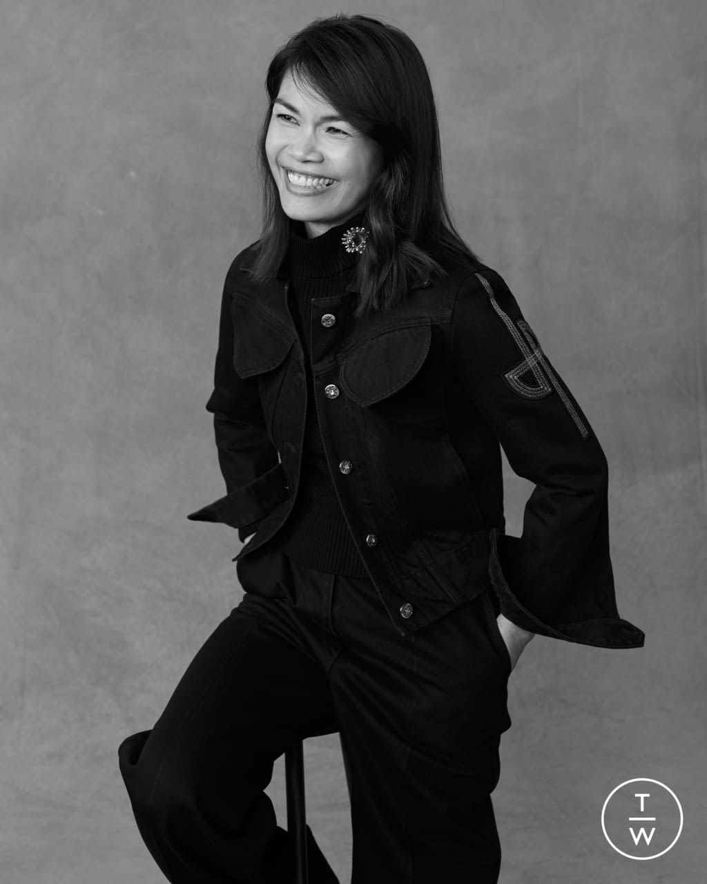 Fashion Week Paris Resort 2021 look 7 from the Patou collection 女装