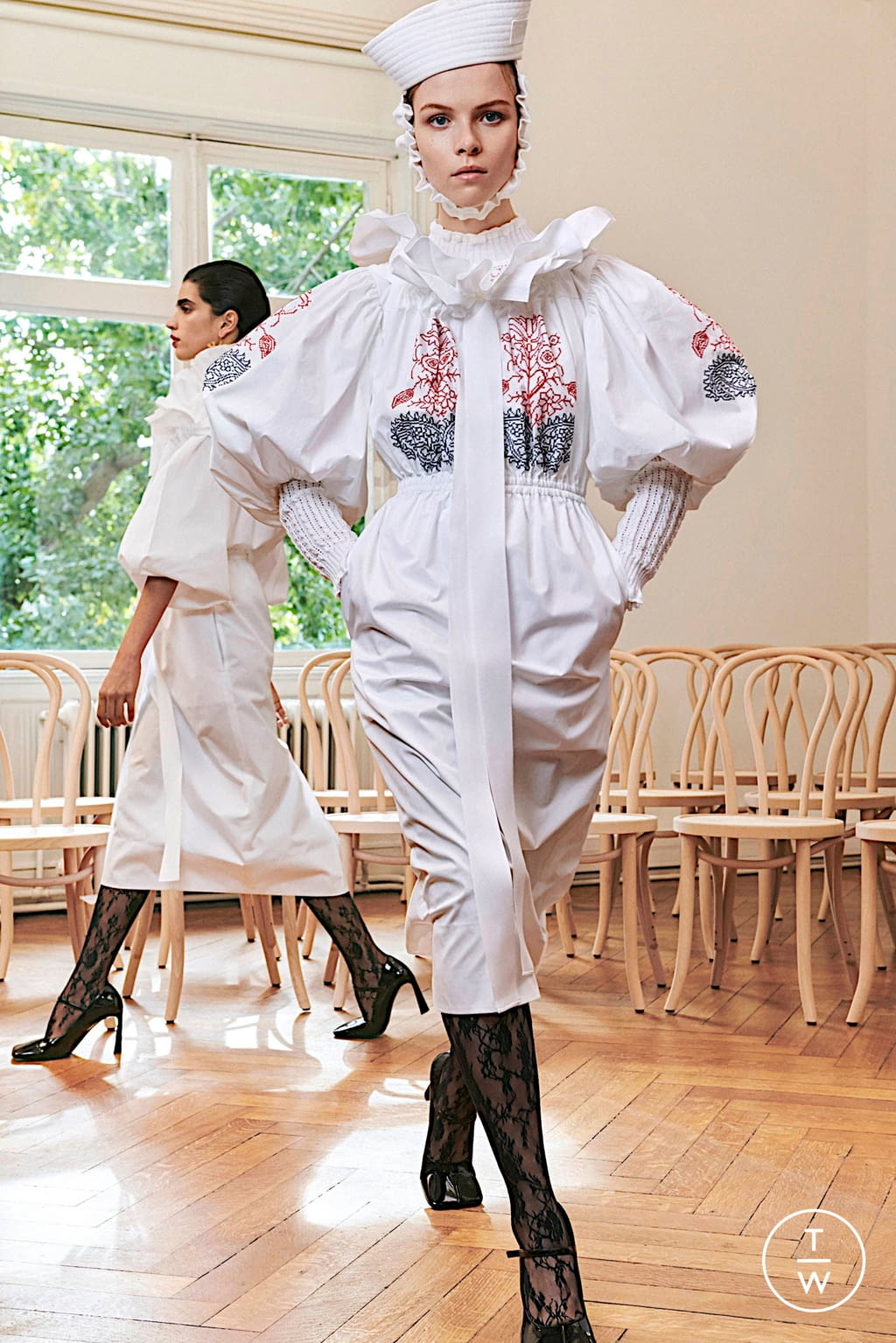 Fashion Week Paris Spring/Summer 2021 look 3 from the Patou collection womenswear