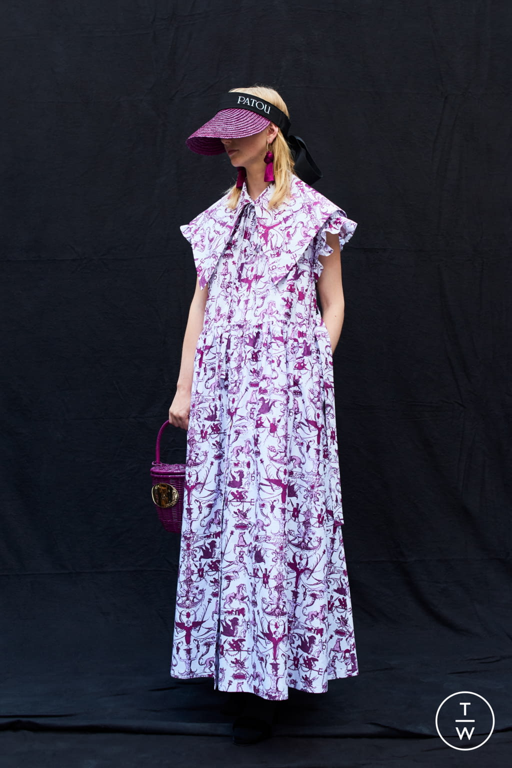 Fashion Week Paris Spring/Summer 2022 look 14 from the Patou collection womenswear