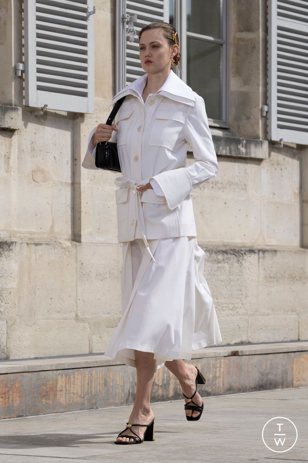 Fashion Week Paris Spring-Summer 2025 look 3 de la collection Patou womenswear