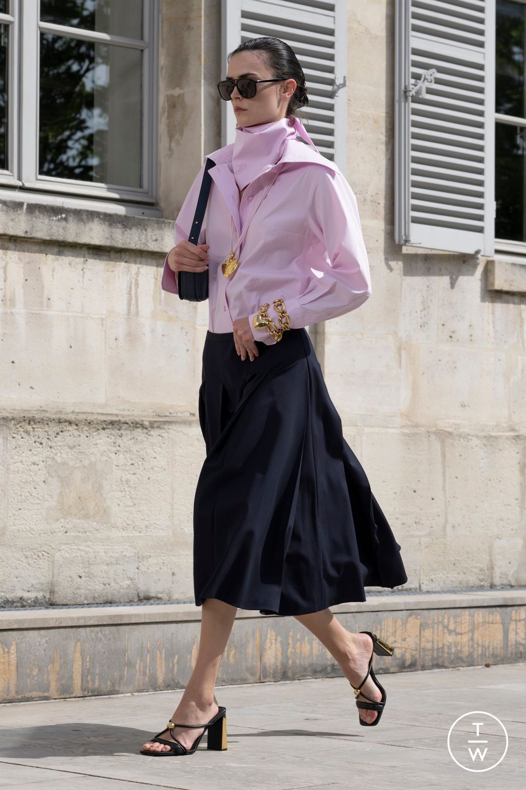 Fashion Week Paris Spring-Summer 2025 look 14 from the Patou collection womenswear