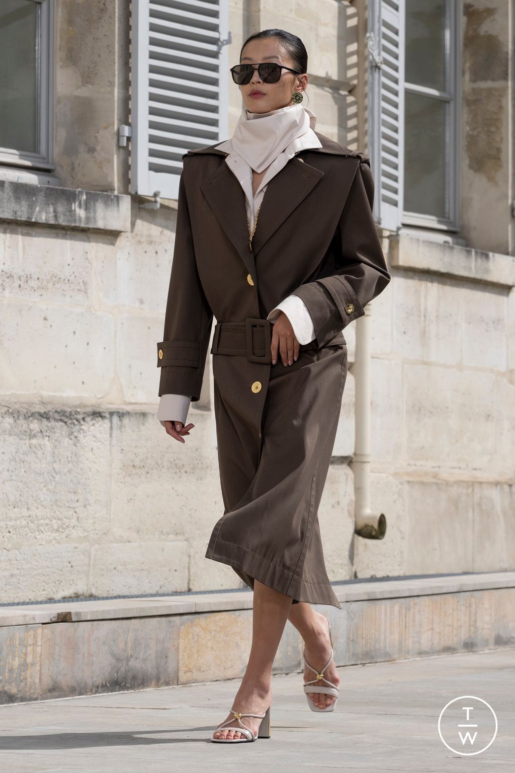 Fashion Week Paris Spring-Summer 2025 look 31 from the Patou collection womenswear