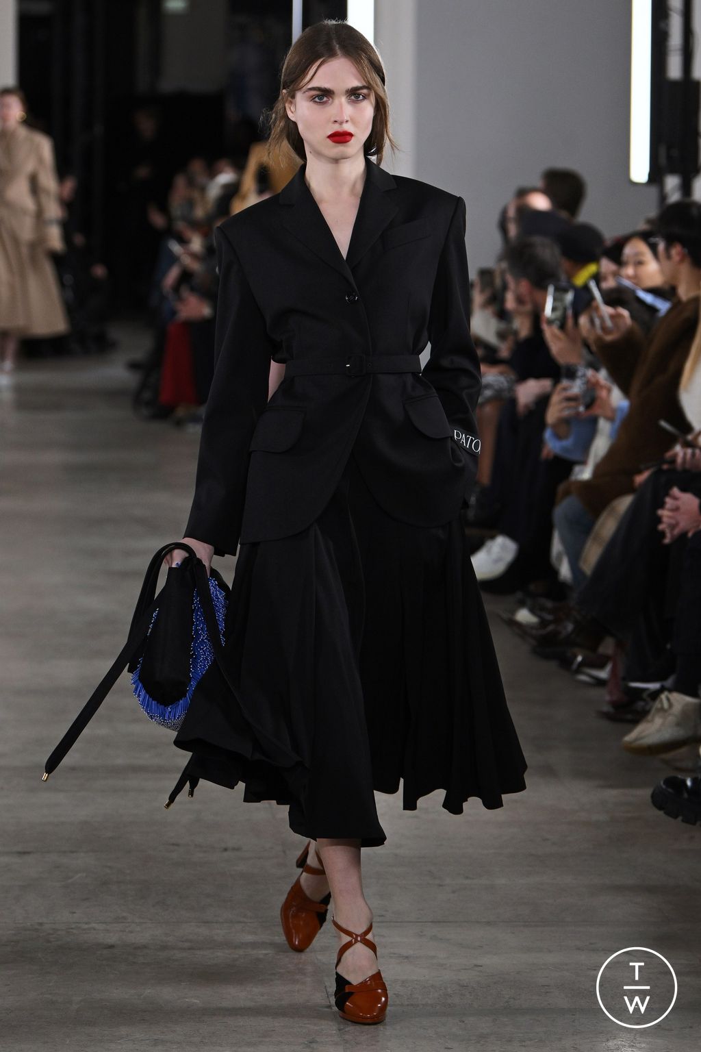Fashion Week Paris Fall/Winter 2024 look 9 from the Patou collection womenswear