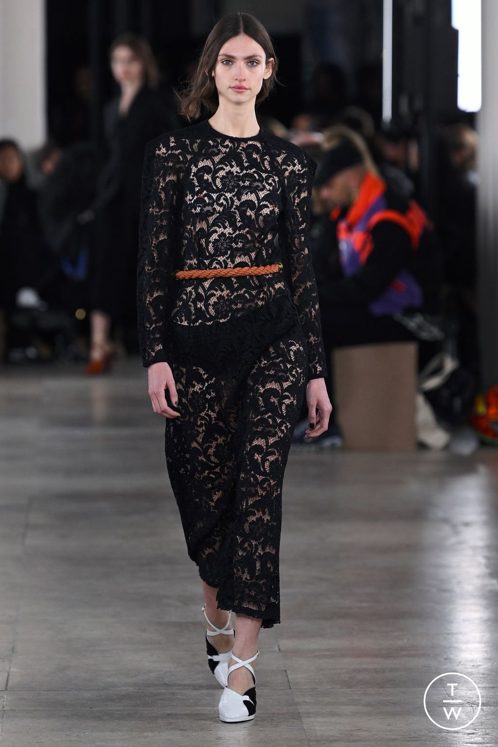 Fashion Week Paris Fall/Winter 2024 look 13 from the Patou collection 女装