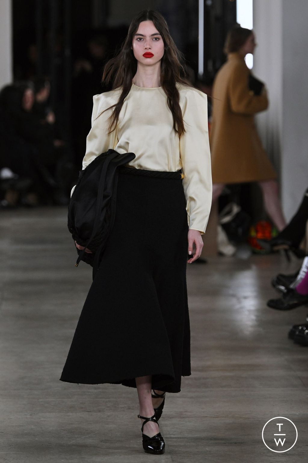 Fashion Week Paris Fall/Winter 2024 look 14 from the Patou collection womenswear
