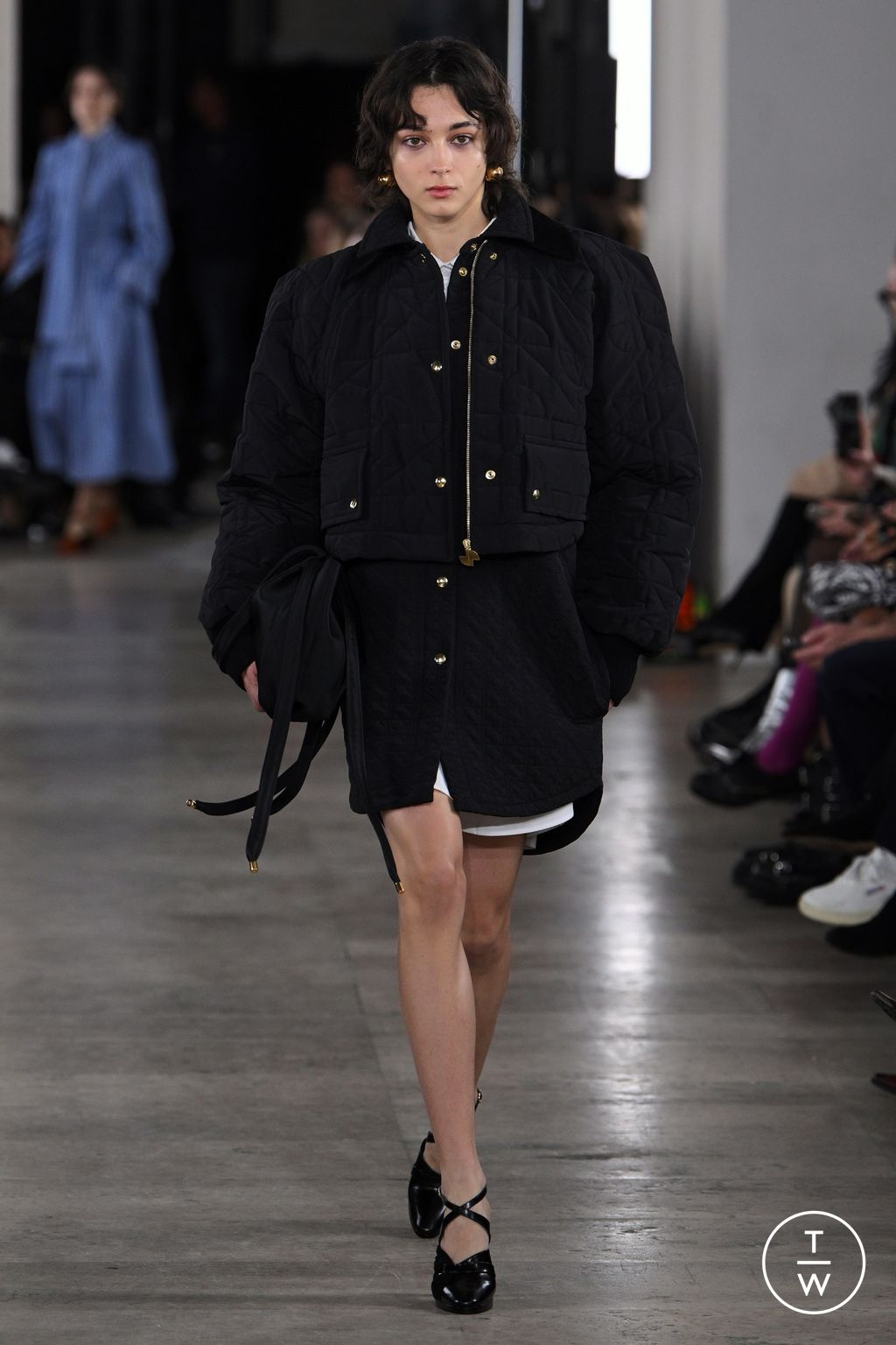 Fashion Week Paris Fall/Winter 2024 look 21 from the Patou collection womenswear