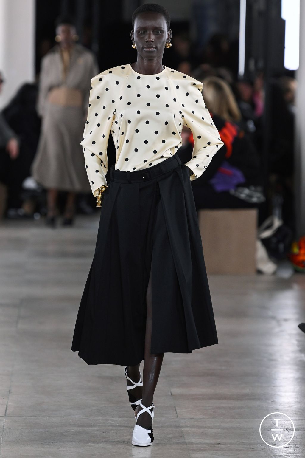 Fashion Week Paris Fall/Winter 2024 look 34 de la collection Patou womenswear